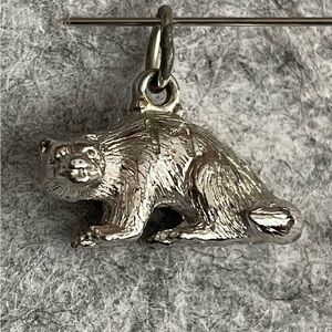 Sterling Silver Wolverine charm/pendant